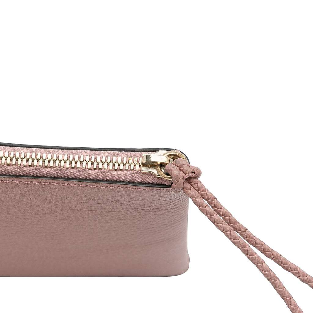 Gucci Calfskin Bamboo Clutch - Image 12