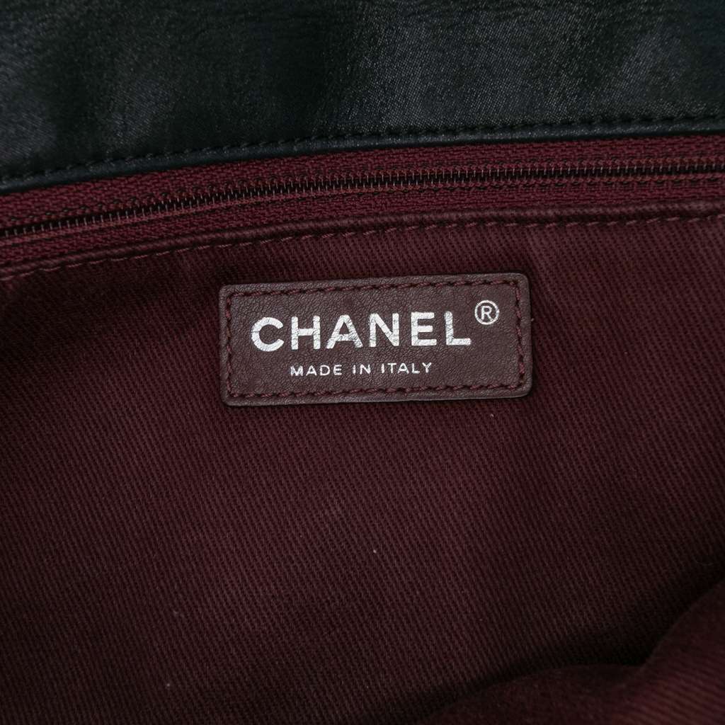 Chanel Medium Iridescent Calfskin In The Mix Flap - Side view