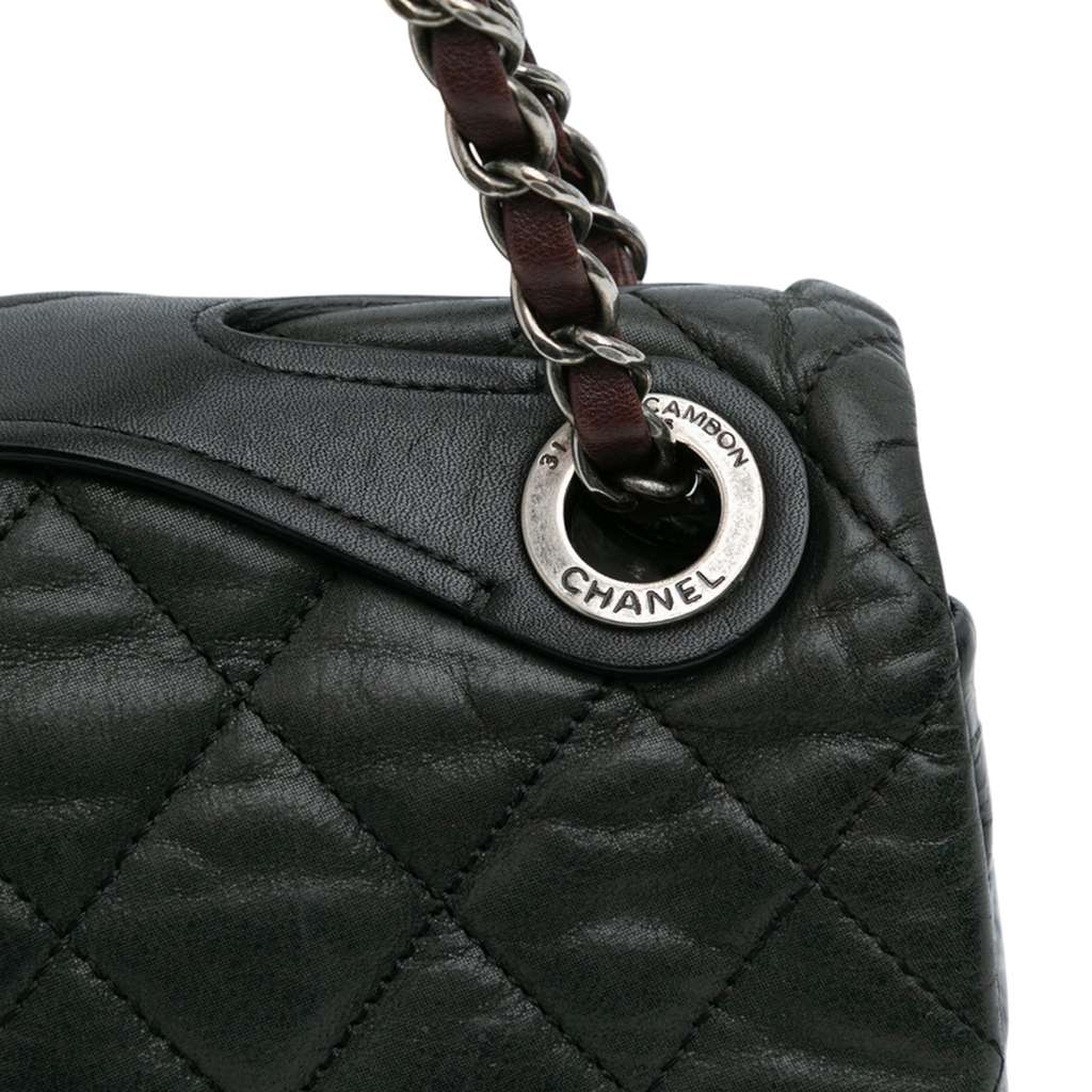 Chanel Medium Iridescent Calfskin In The Mix Flap - Image 12