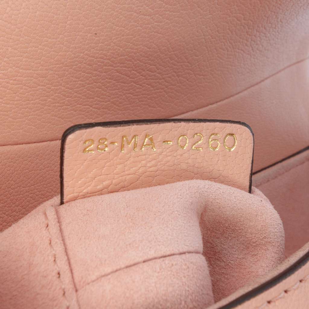 Dior Mini Grained Calfskin Saddle Bag - Detail 1
