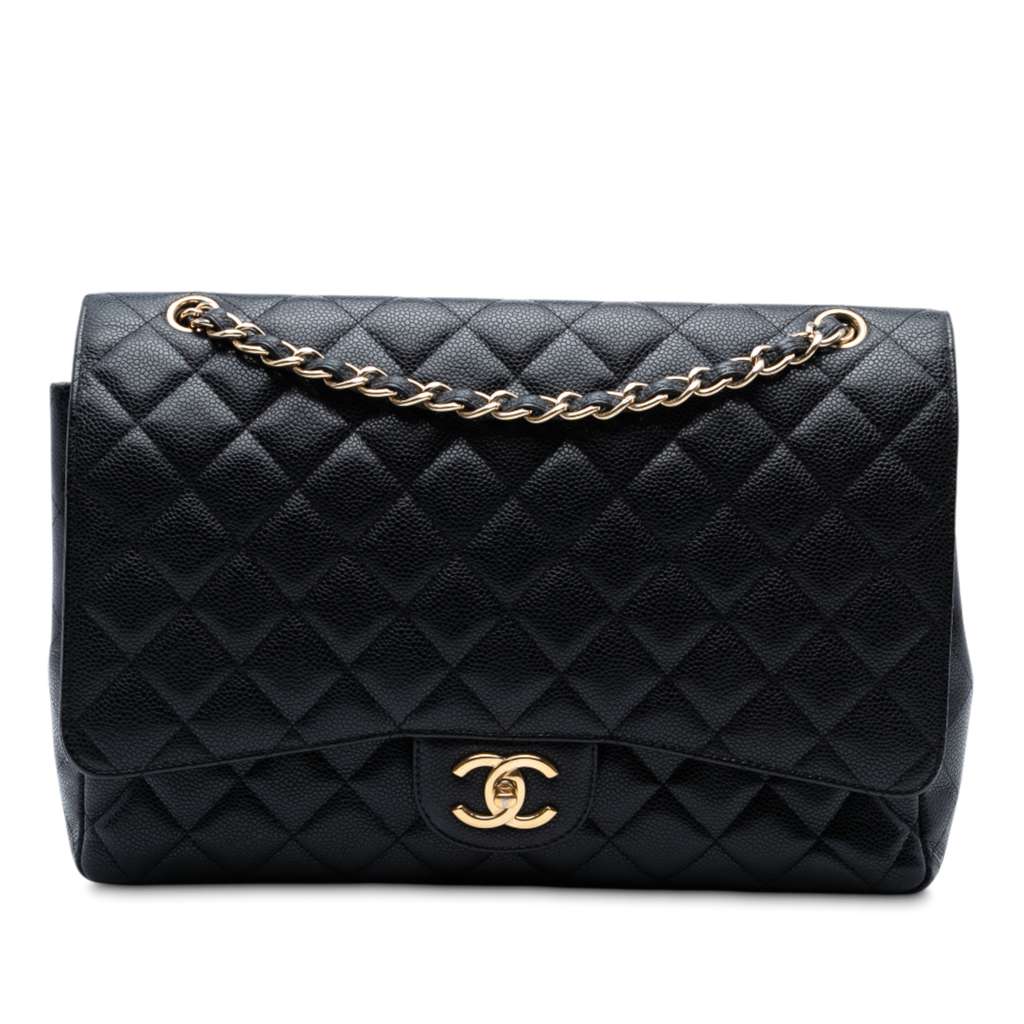 Chanel Maxi Classic Caviar Double Flap