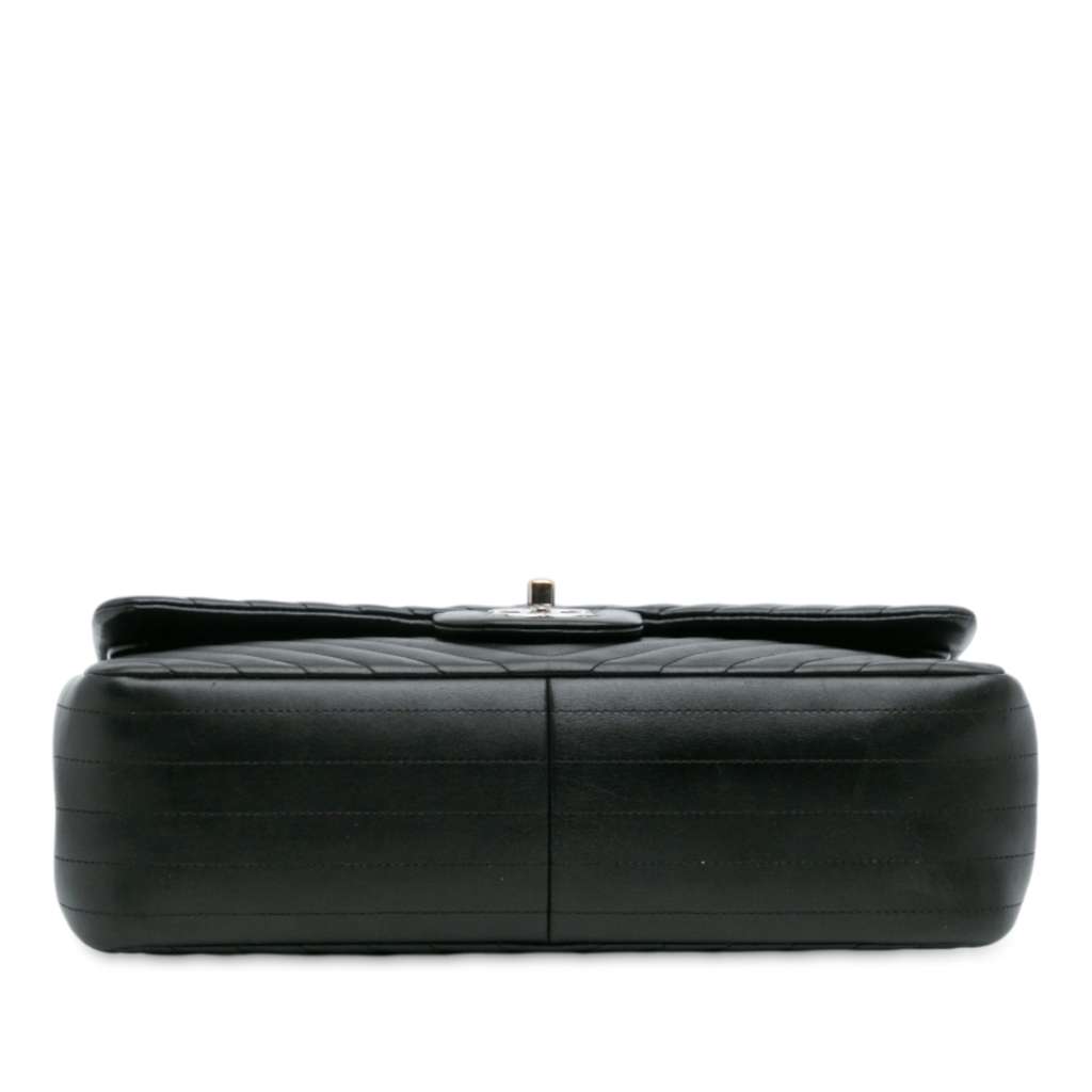 Chanel Jumbo Classic Chevron Lambskin Double Flap - Image 6