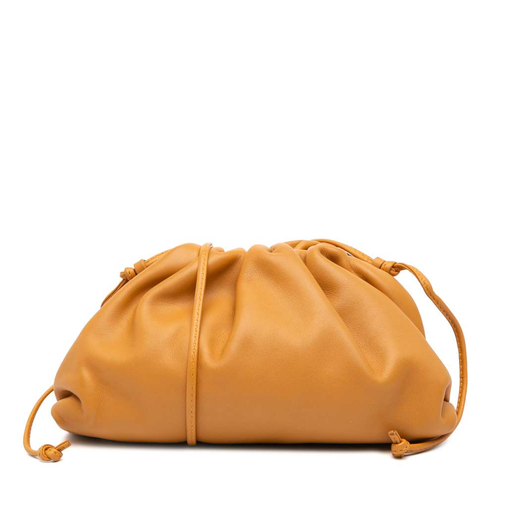 Bottega Veneta Lambskin The Mini Pouch Crossbody