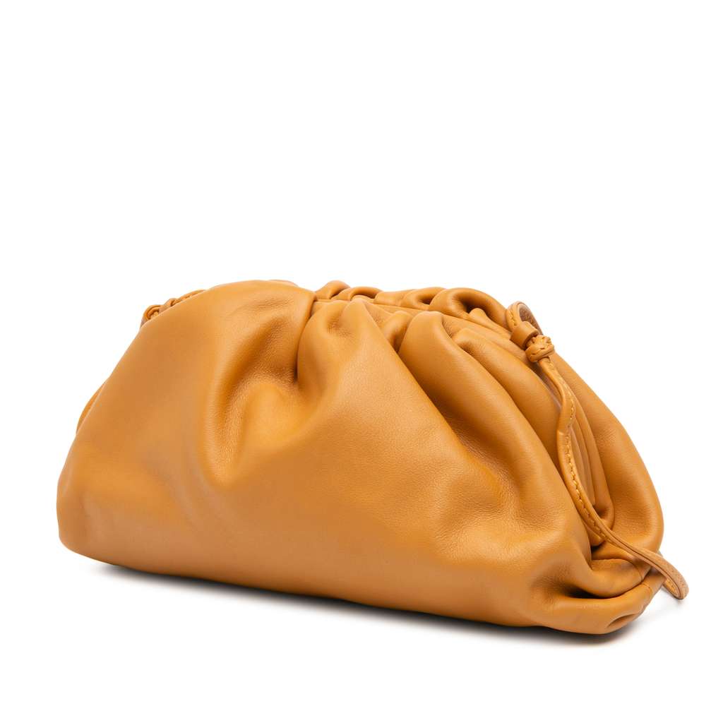 Bottega Veneta Lambskin The Mini Pouch Crossbody - Back view