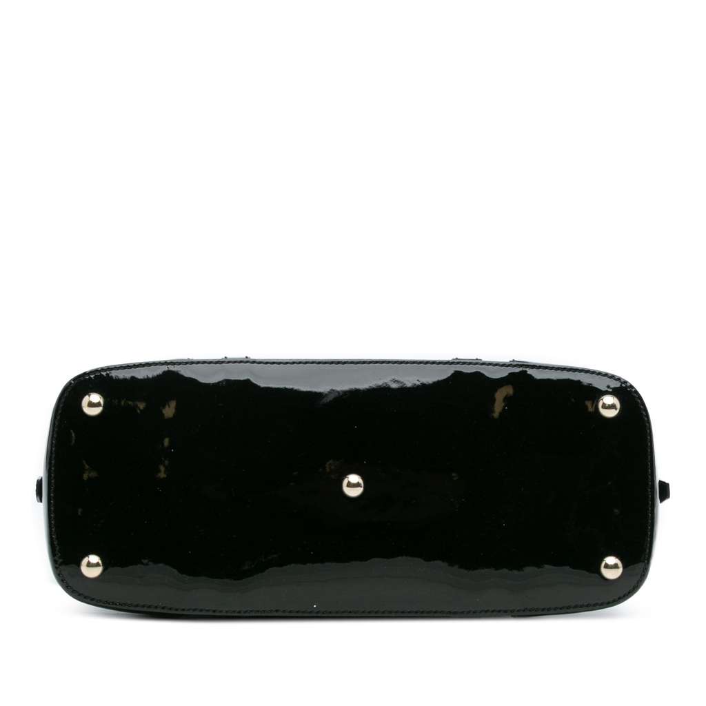 Gucci Small Microguccissima Patent Nice Satchel - Image 6