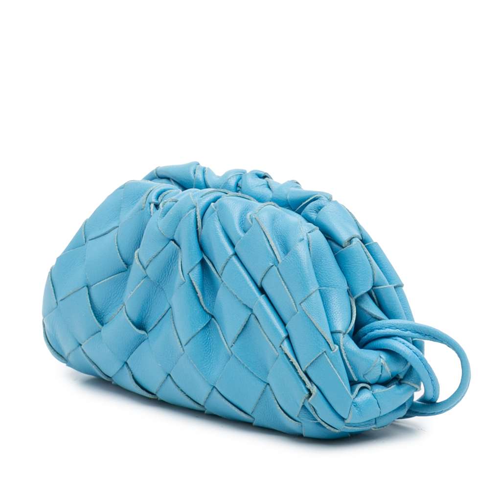 Bottega Veneta Nappa Intrecciato The Extra Mini Pouch Crossbody - Back view