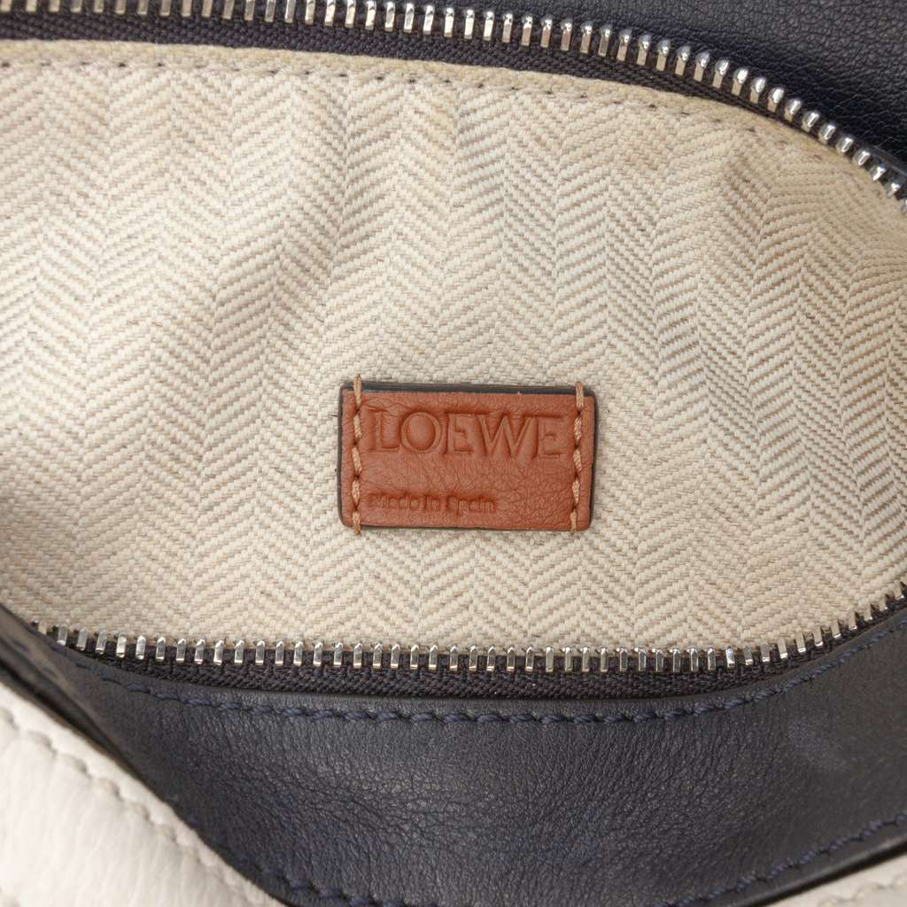 Loewe Mini Tricolor Calfskin Sailor Puzzle Satchel - Side view