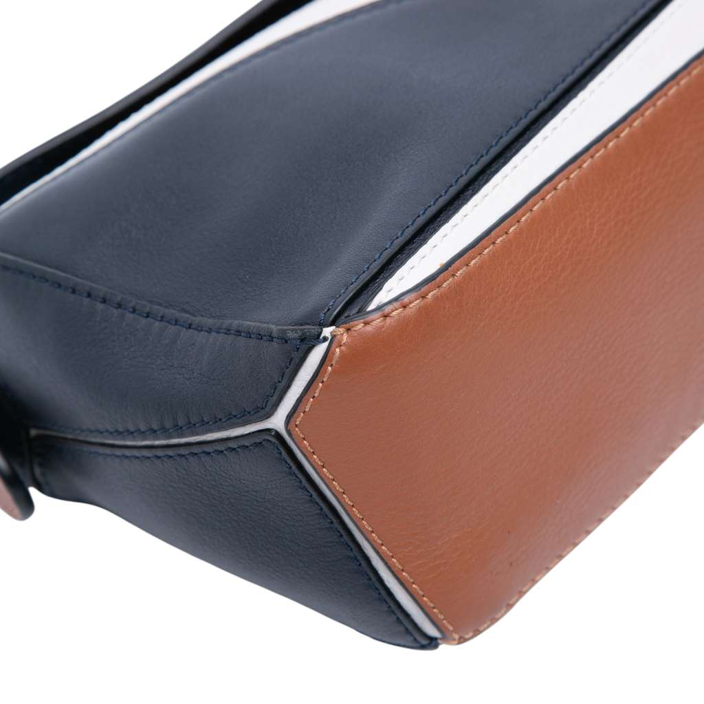 Loewe Mini Tricolor Calfskin Sailor Puzzle Satchel - Detail 2