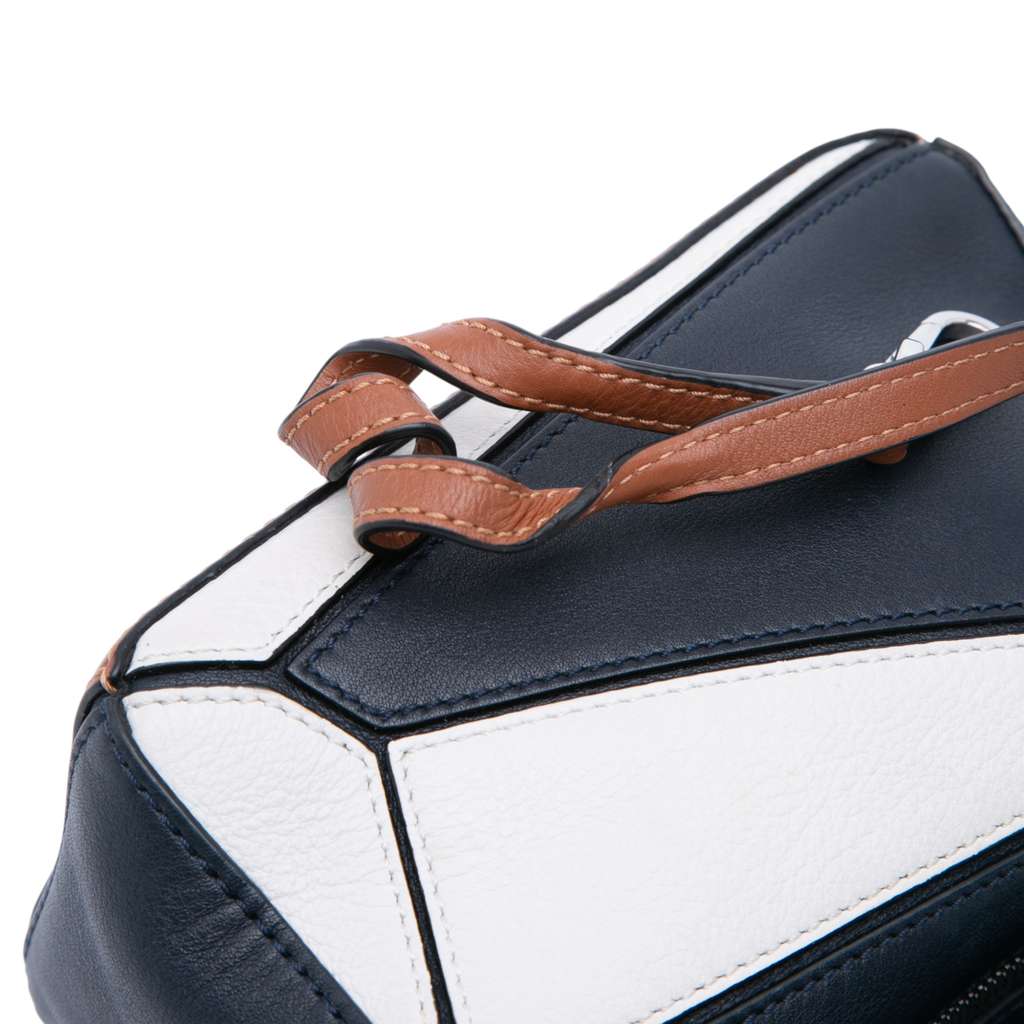 Loewe Mini Tricolor Calfskin Sailor Puzzle Satchel - Image 11