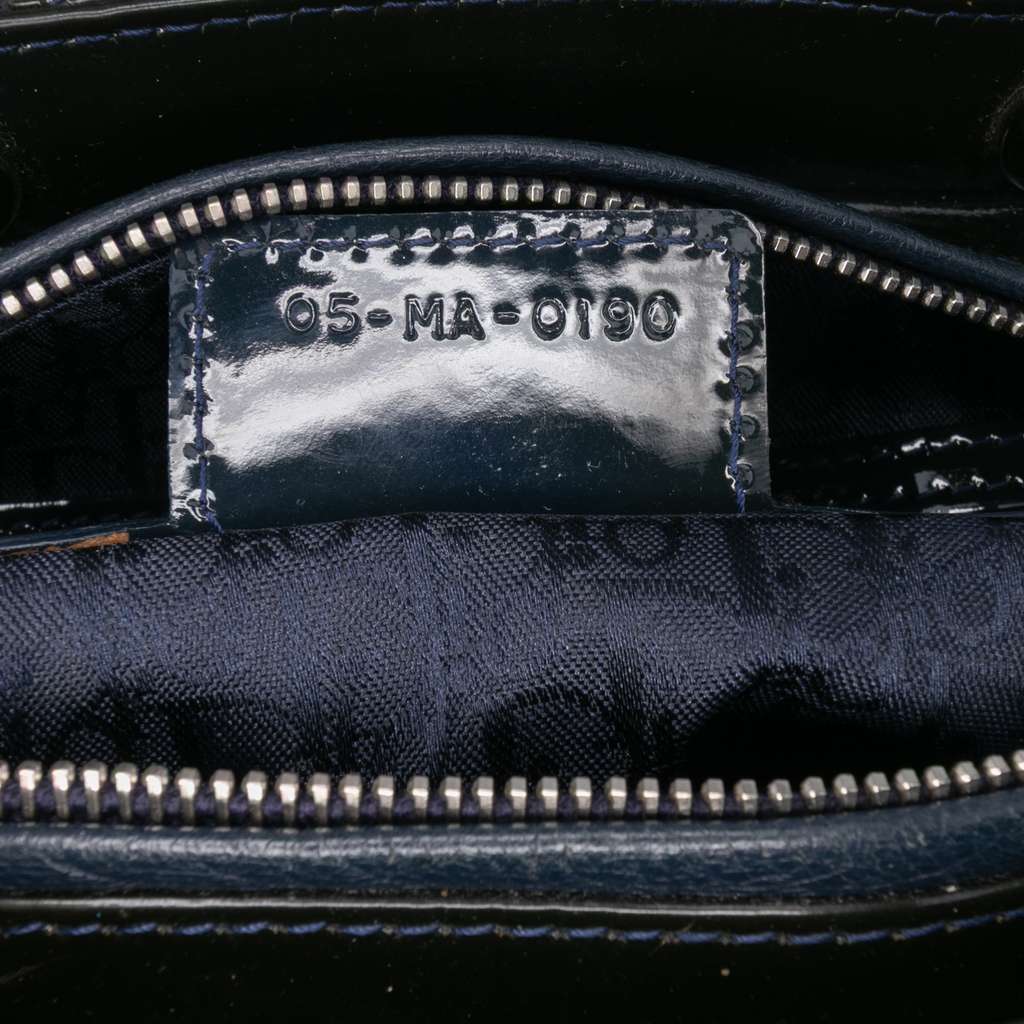 Dior Large Patent Cannage Lady Dior - Detail 1