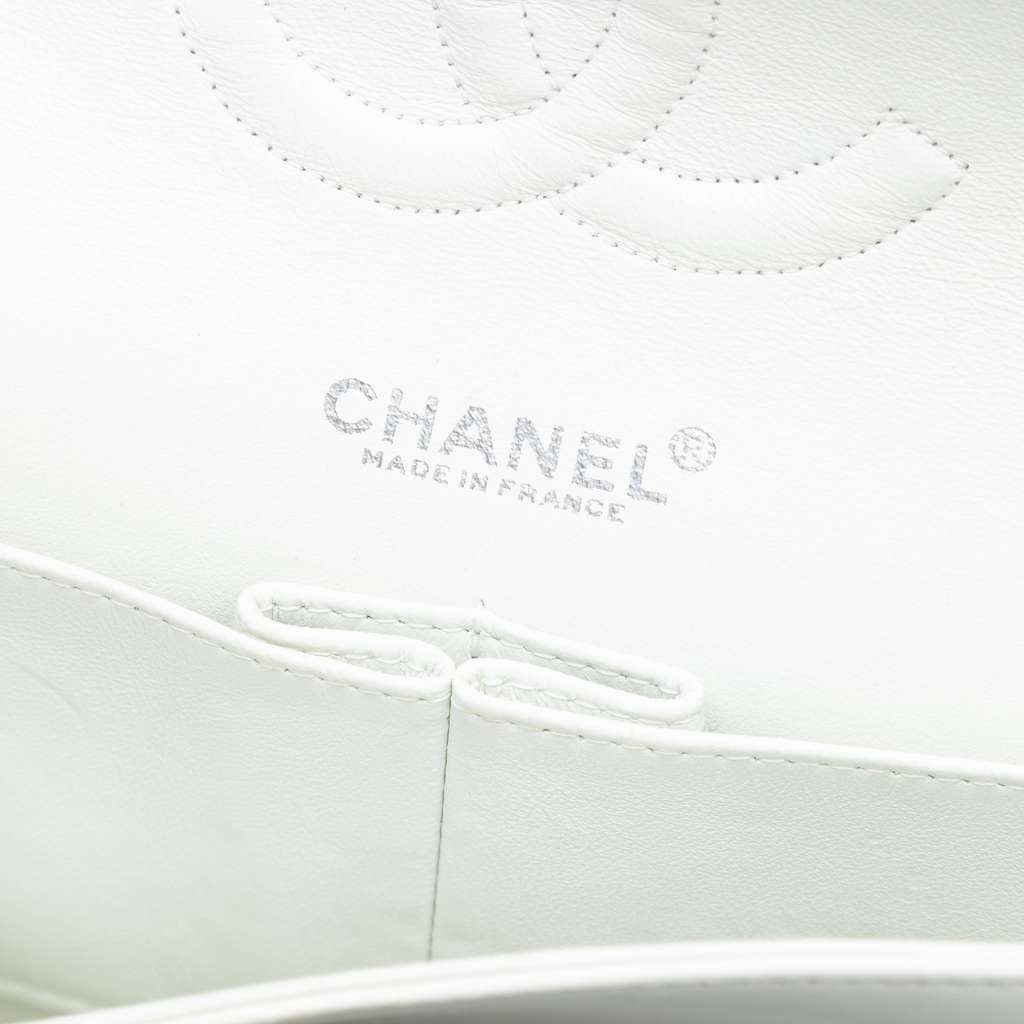 Chanel Medium Classic Lambskin Double Flap - Side view