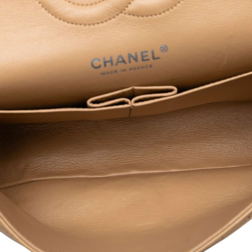 Chanel Medium Classic Lambskin Double Flap - 4
