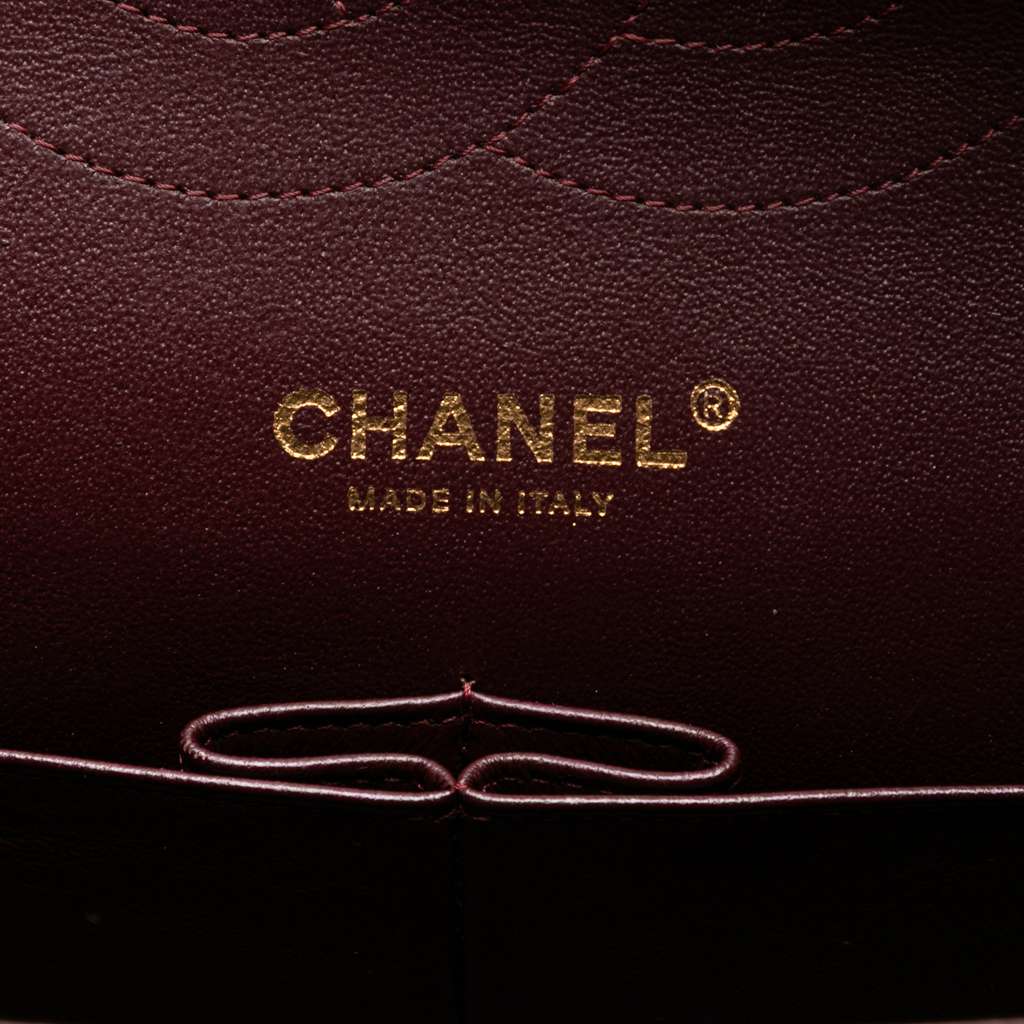 Chanel Jumbo Classic Lambskin Double Flap - Side view