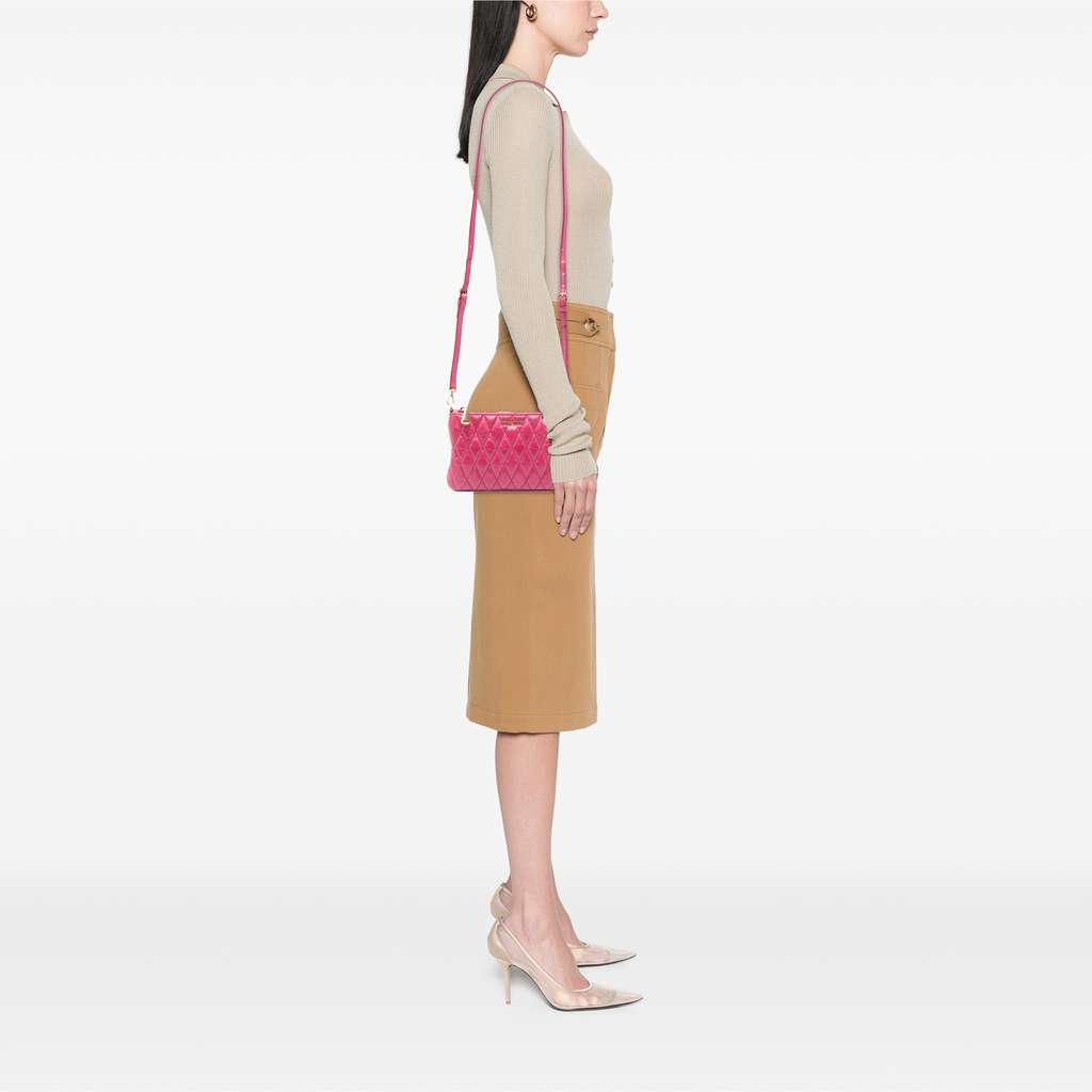 Miu Miu Matelasse Lambskin Leather Crossboy - Detail 1