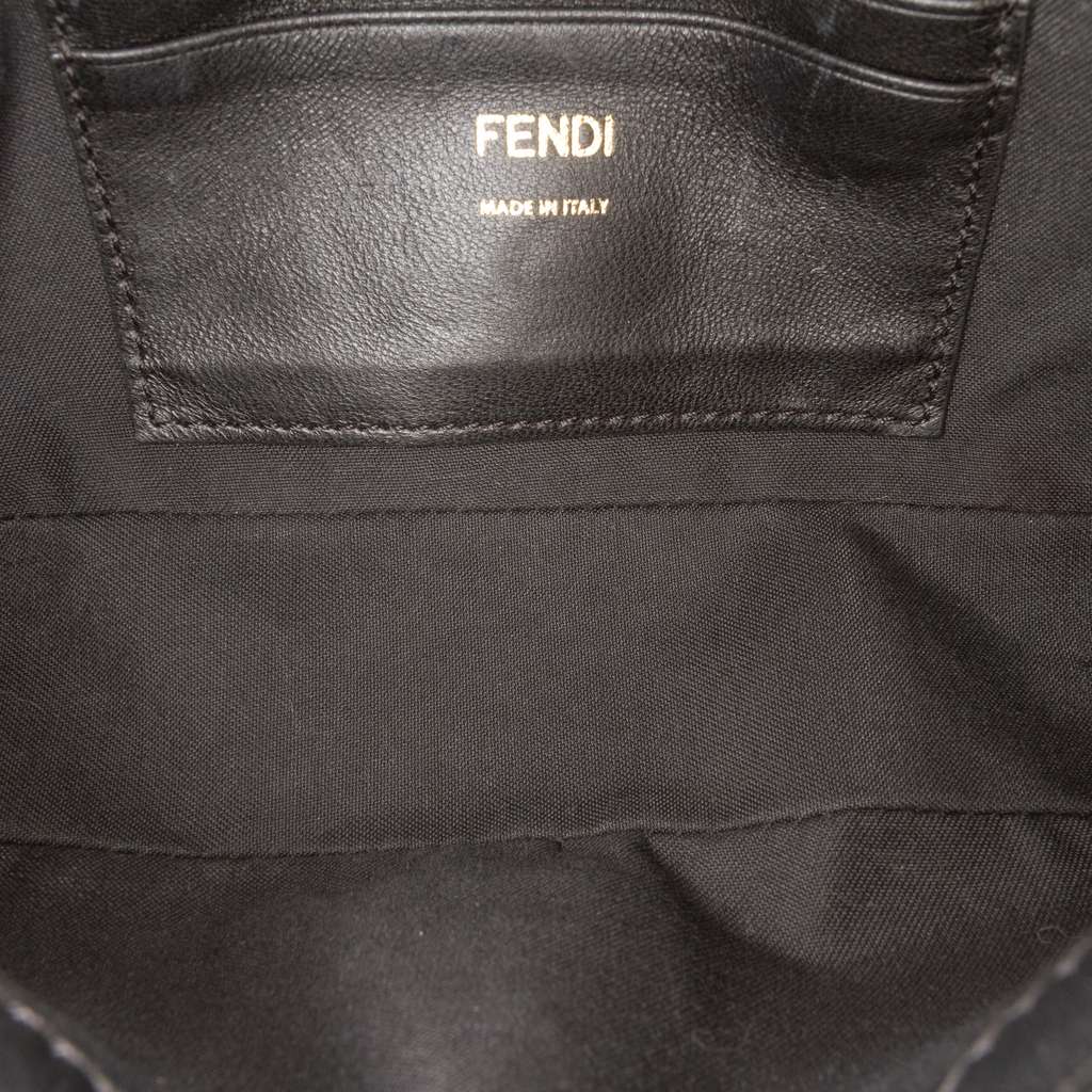 Fendi Mini Nappa Apolo Chain Baguette Shoulder Bag - 4
