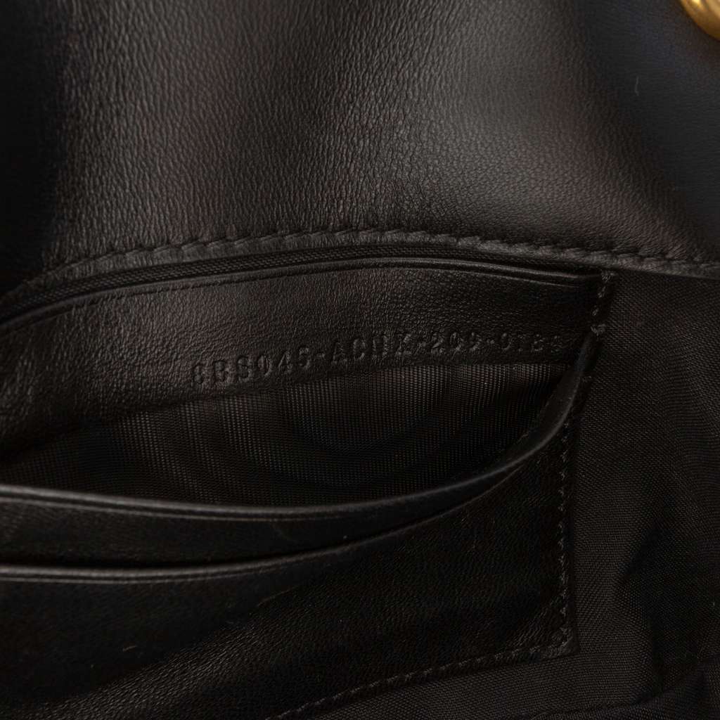 Fendi Mini Nappa Apolo Chain Baguette Shoulder Bag - Detail 1