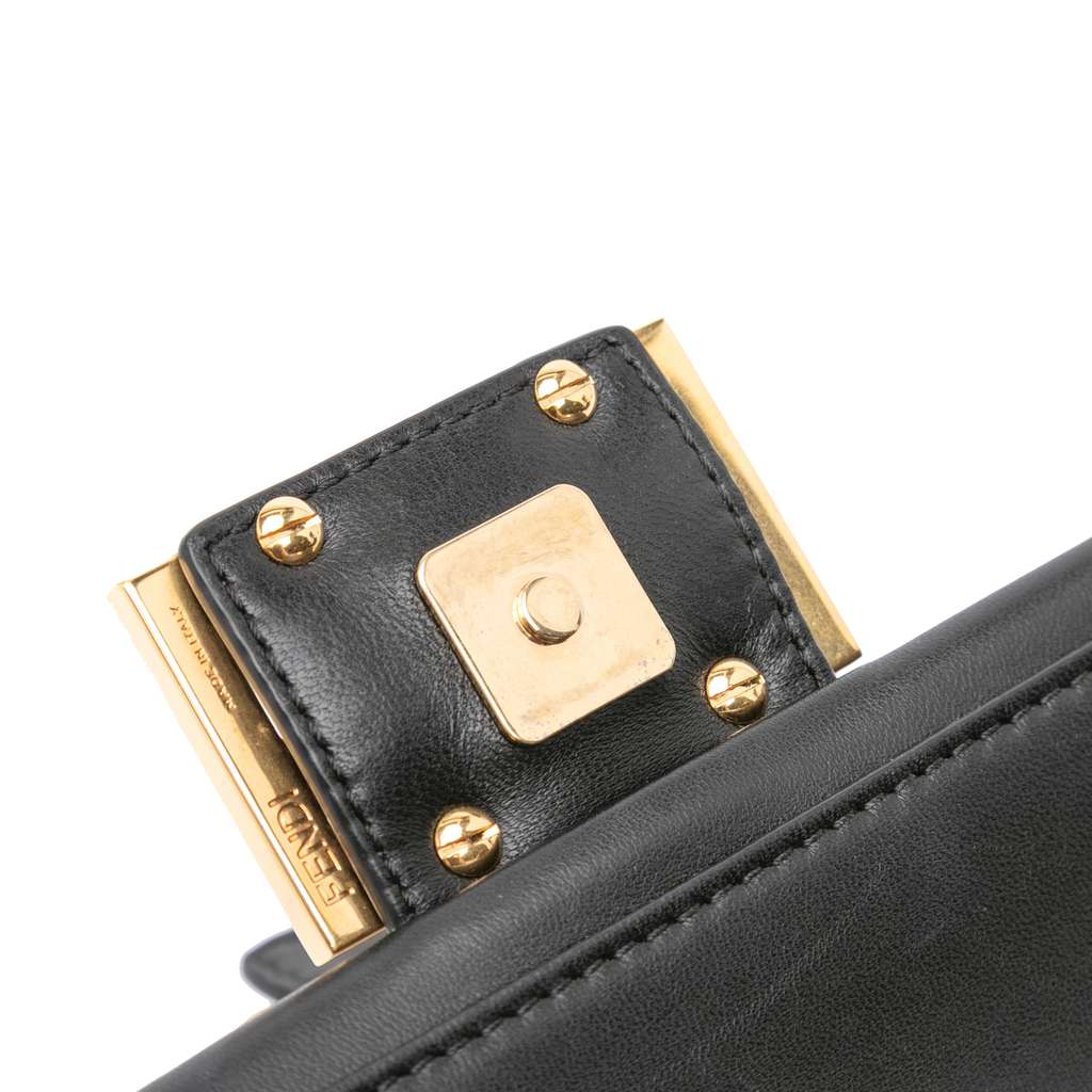 Fendi Mini Nappa Apolo Chain Baguette Shoulder Bag - Detail 2