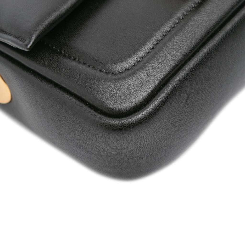 Fendi Mini Nappa Apolo Chain Baguette Shoulder Bag - Image 11