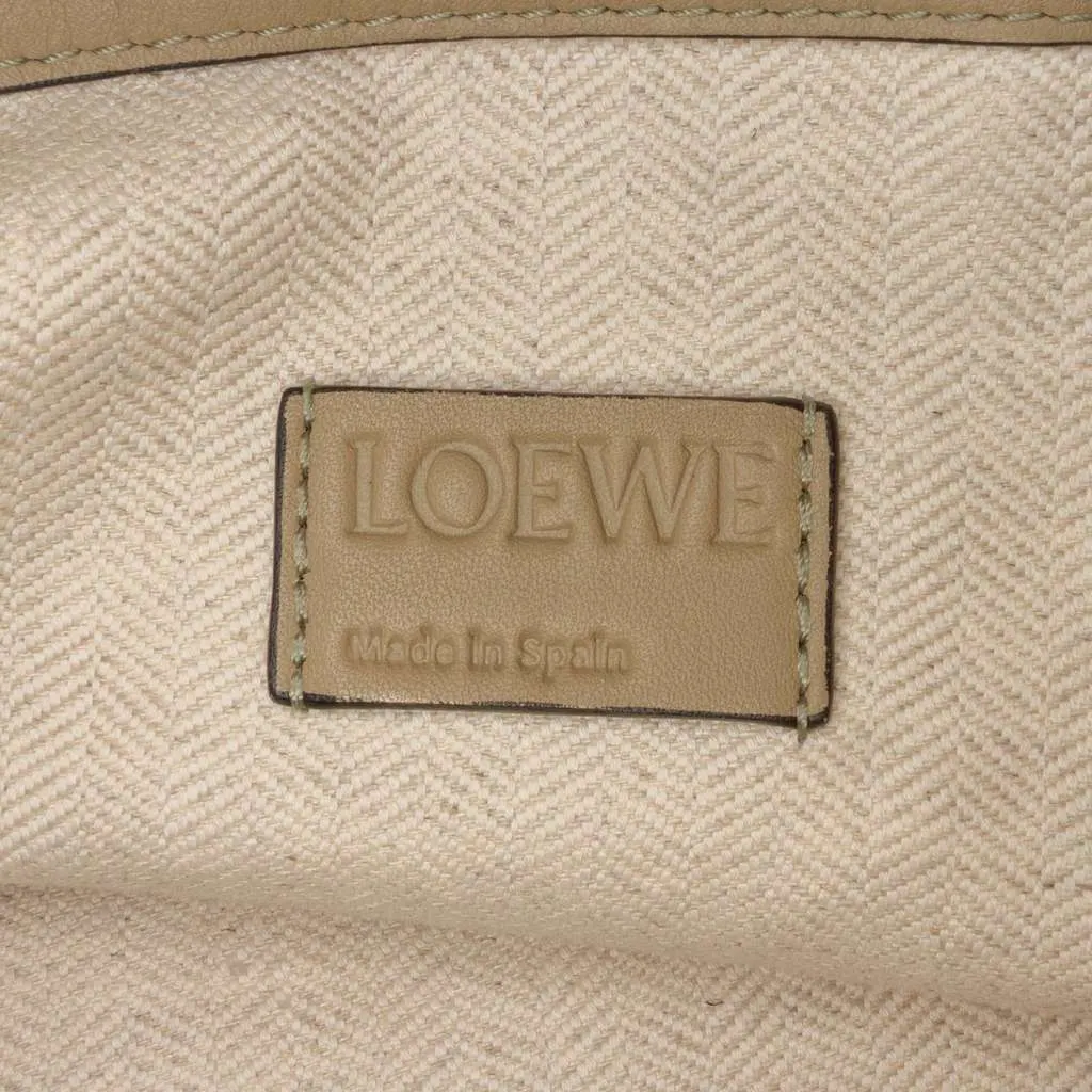 Loewe Large Calfskin Flamenco Knot Clutch Brown Leather Good - Box View