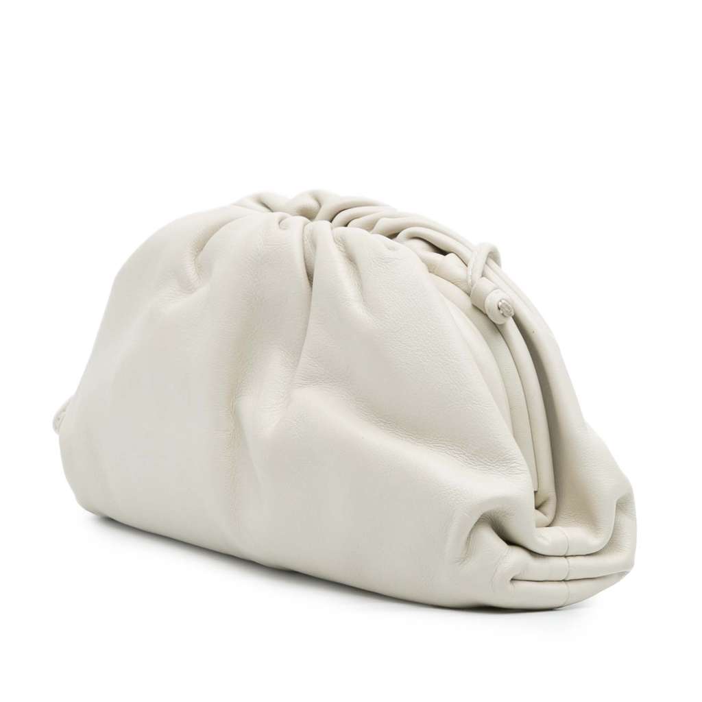 Bottega Veneta Lambskin The Mini Pouch Crossbody - Back view