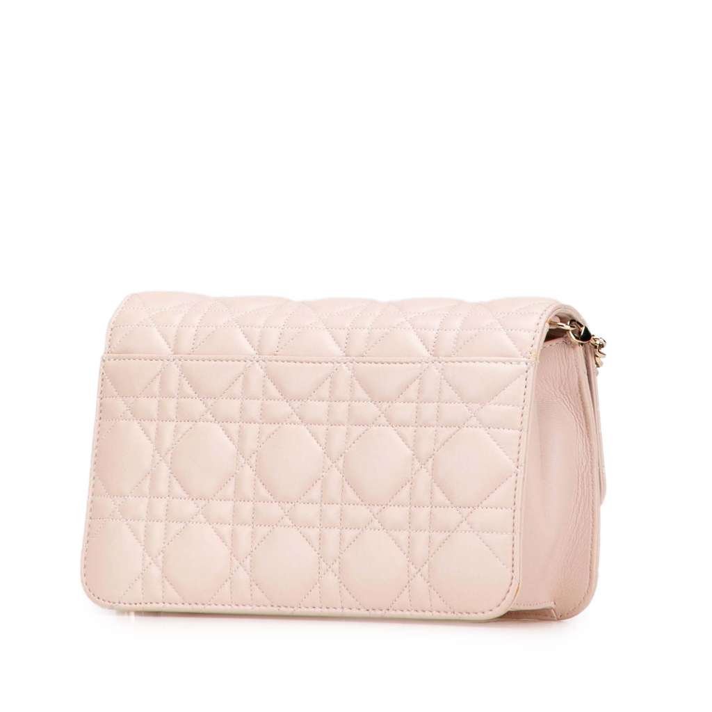 Dior Lambskin Cannage Miss Dior Promenade Pouch - 2