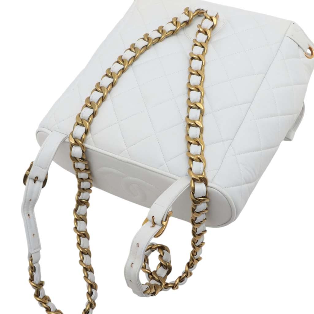 Chanel Medium Quilted Lambskin Duma Backpack - Image 10