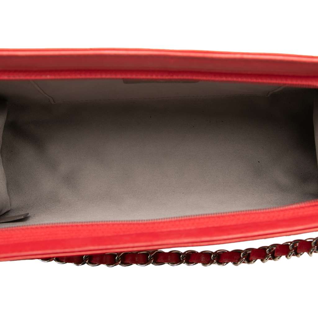 Chanel Patent Calfskin Lucky Symbols Pochette - 4