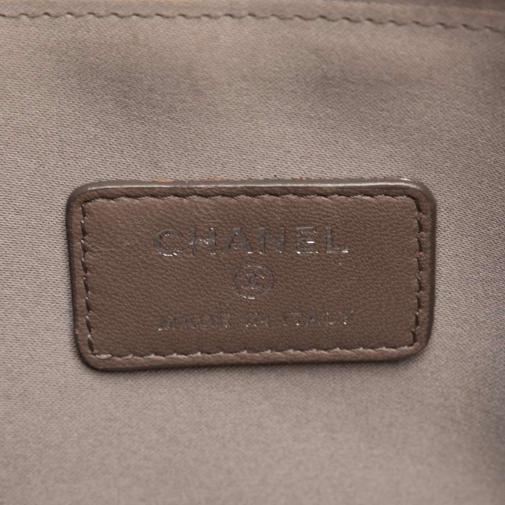 Chanel Patent Calfskin Lucky Symbols Pochette - Side view