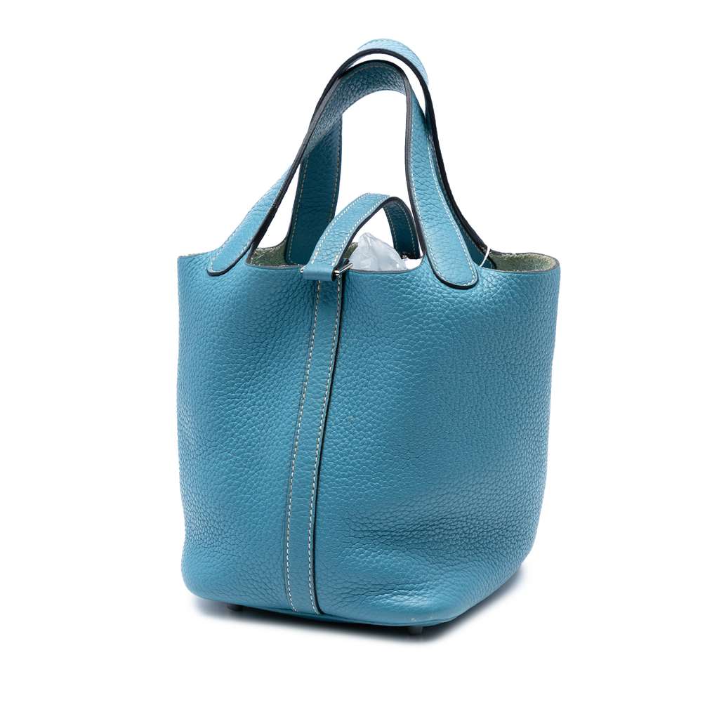 Hermès Clemence Picotin Lock 18 - Back view