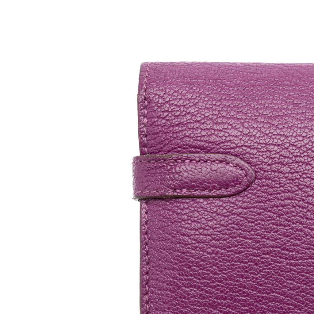 Hermès Chevre Mysore Leather Kelly Long Wallet - Image 13