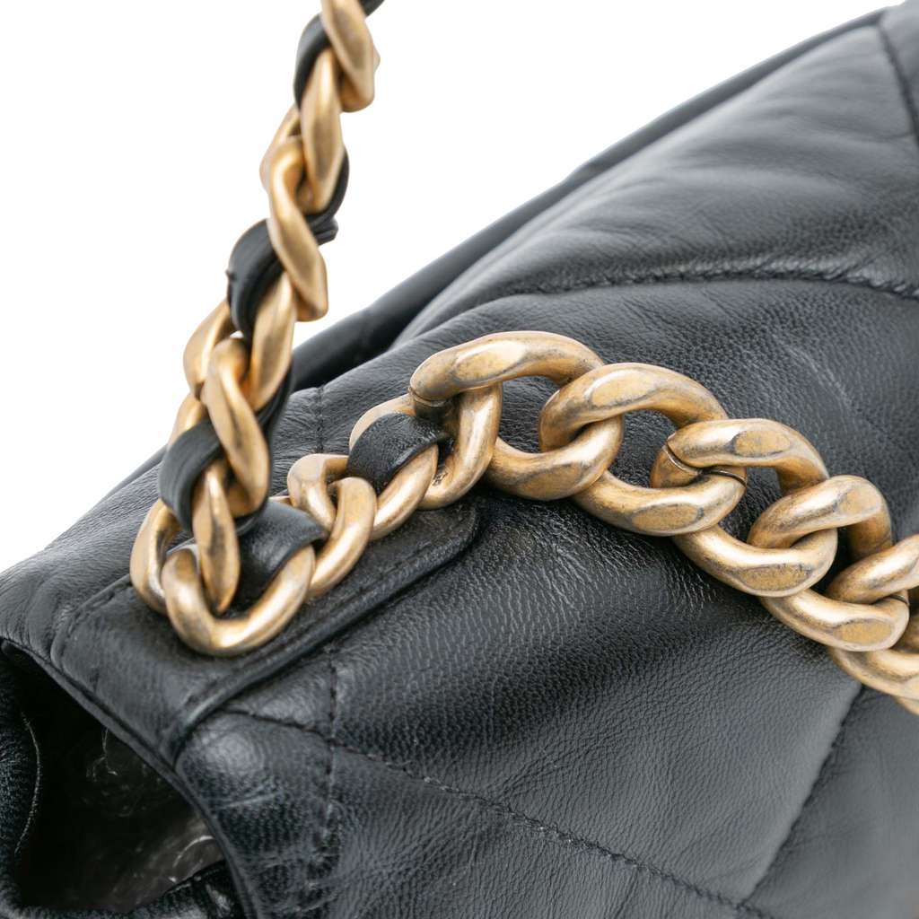 Chanel Medium Lambskin 19 Flap - Image 10