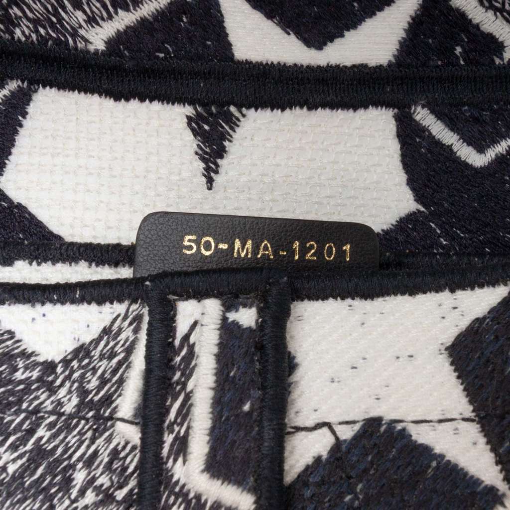 Dior Embroidered Canvas Stars Saddle Bag - Detail 1