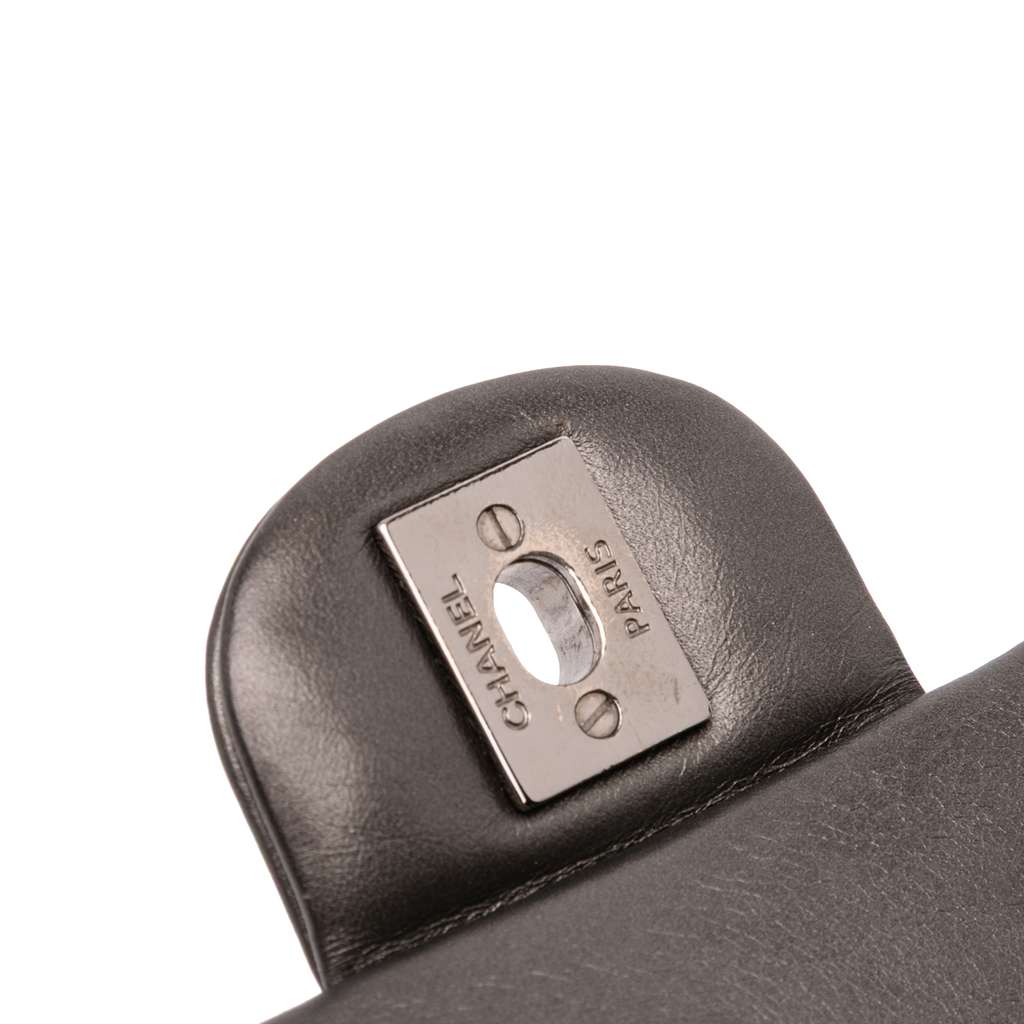 Chanel Mini Rectangular Classic Metallic Lambskin Single Flap - Image 11
