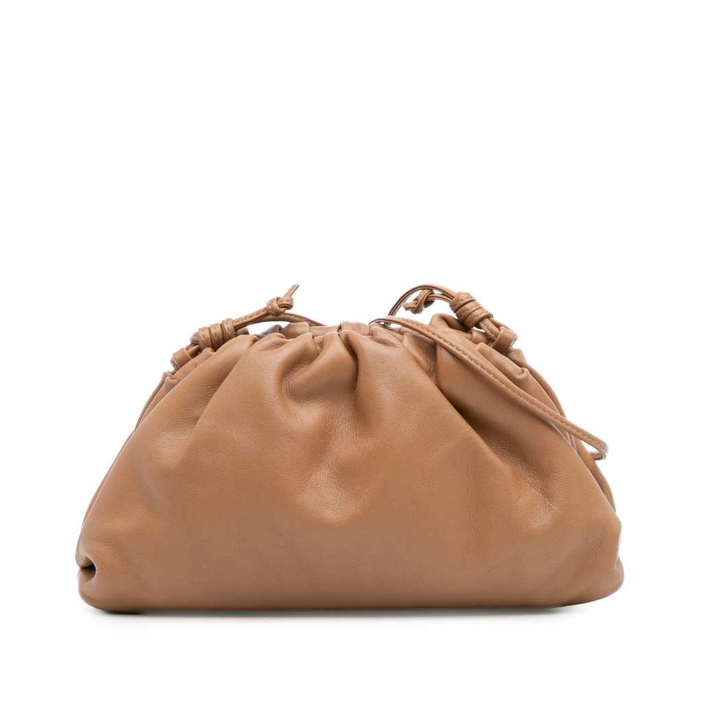 Bottega Veneta Lambskin The Mini Pouch Crossbody