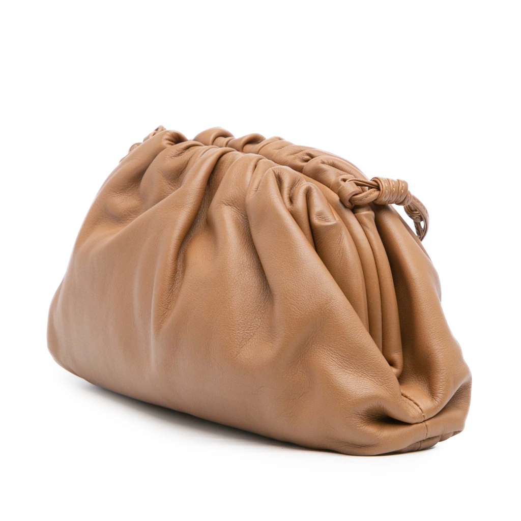 Bottega Veneta Lambskin The Mini Pouch Crossbody - Back view