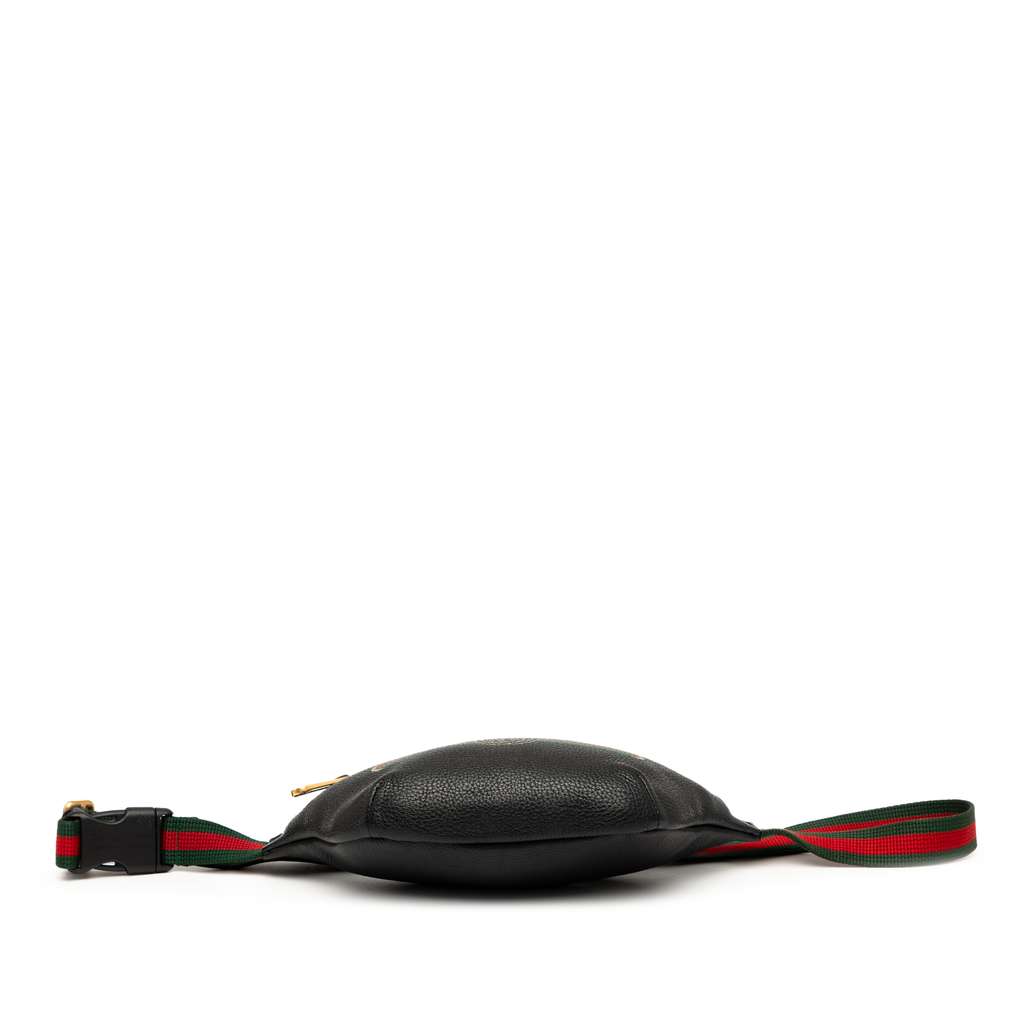 Gucci Small Grained Calfskin Logo Belt Bag - Image 6