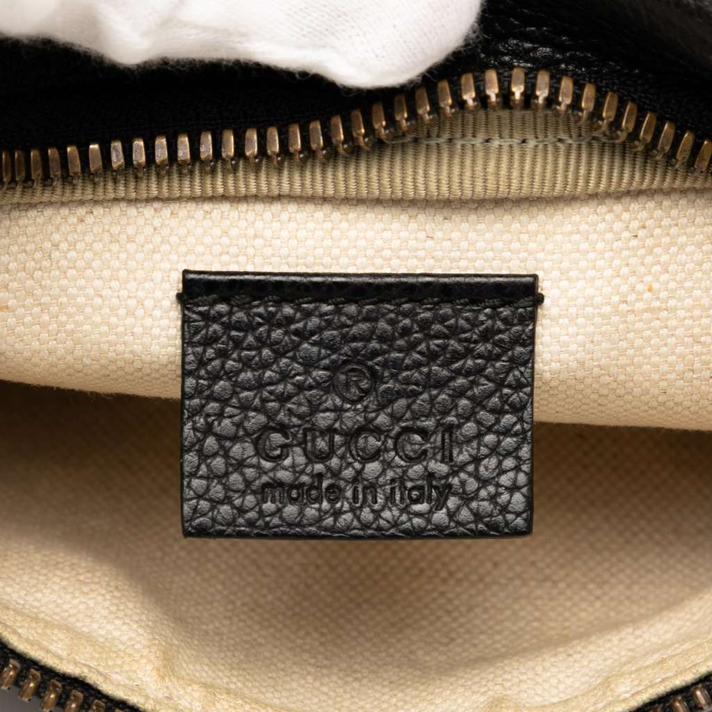 Gucci Small Grained Calfskin Logo Belt Bag - Side view