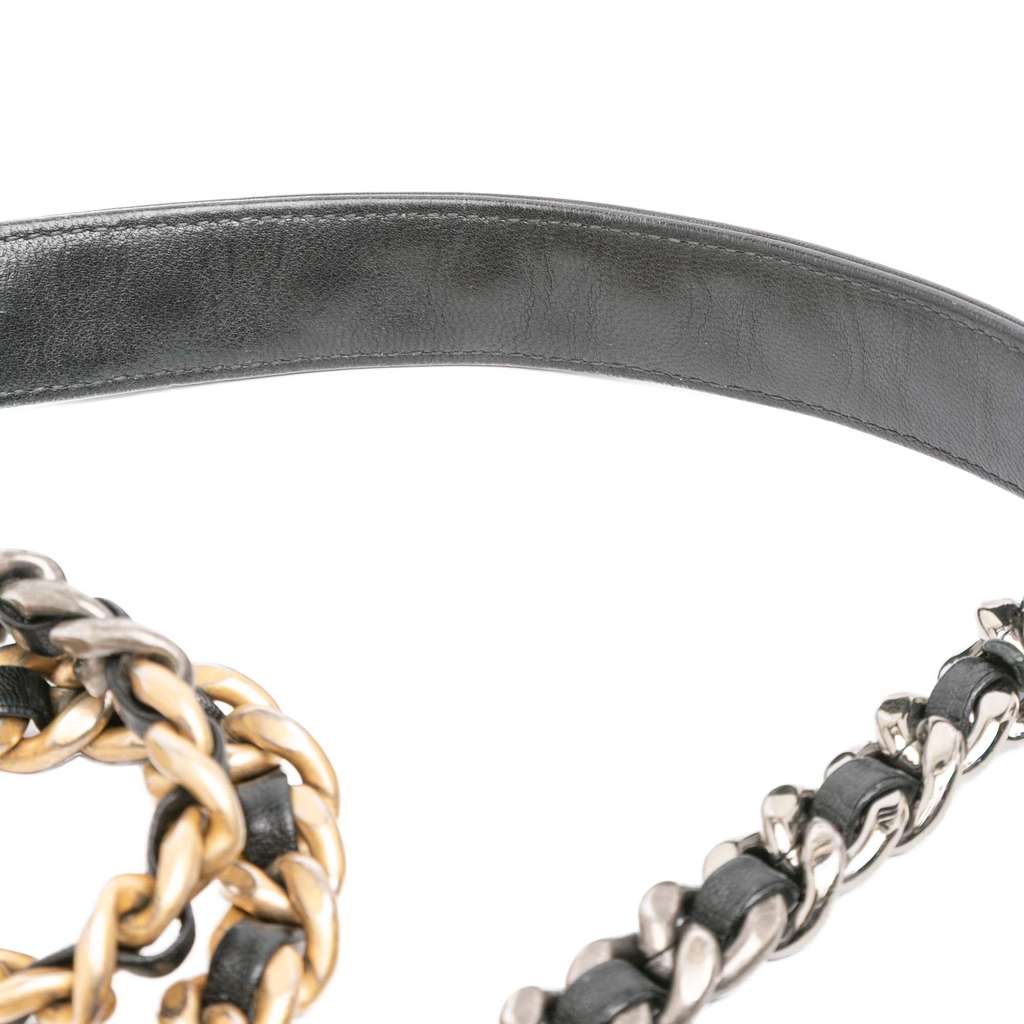 Chanel Large Lambskin 19 Flap - Image 10