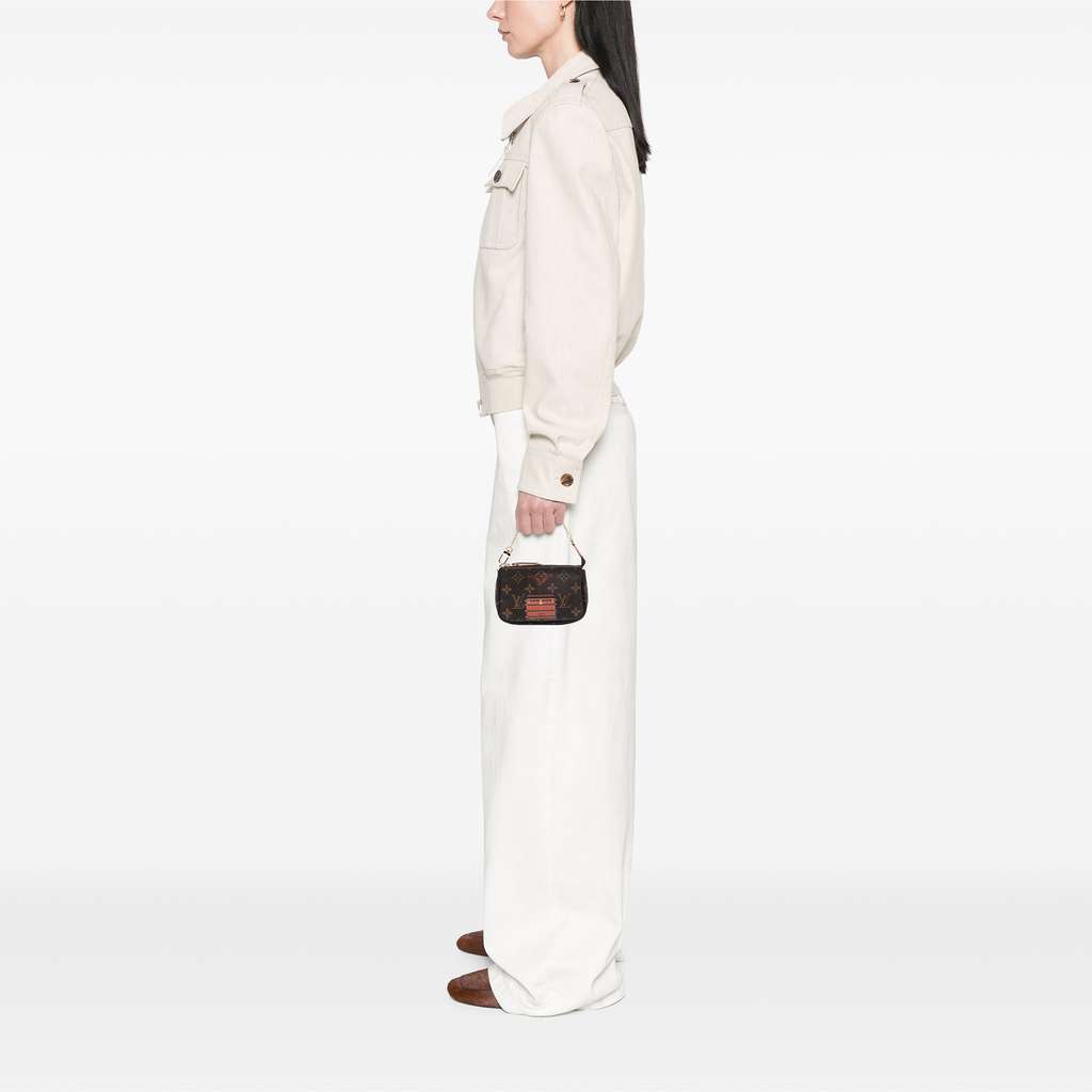 Louis Vuitton Monogram Trunks and Locks Mini Pochette Accessoires - Detail 2