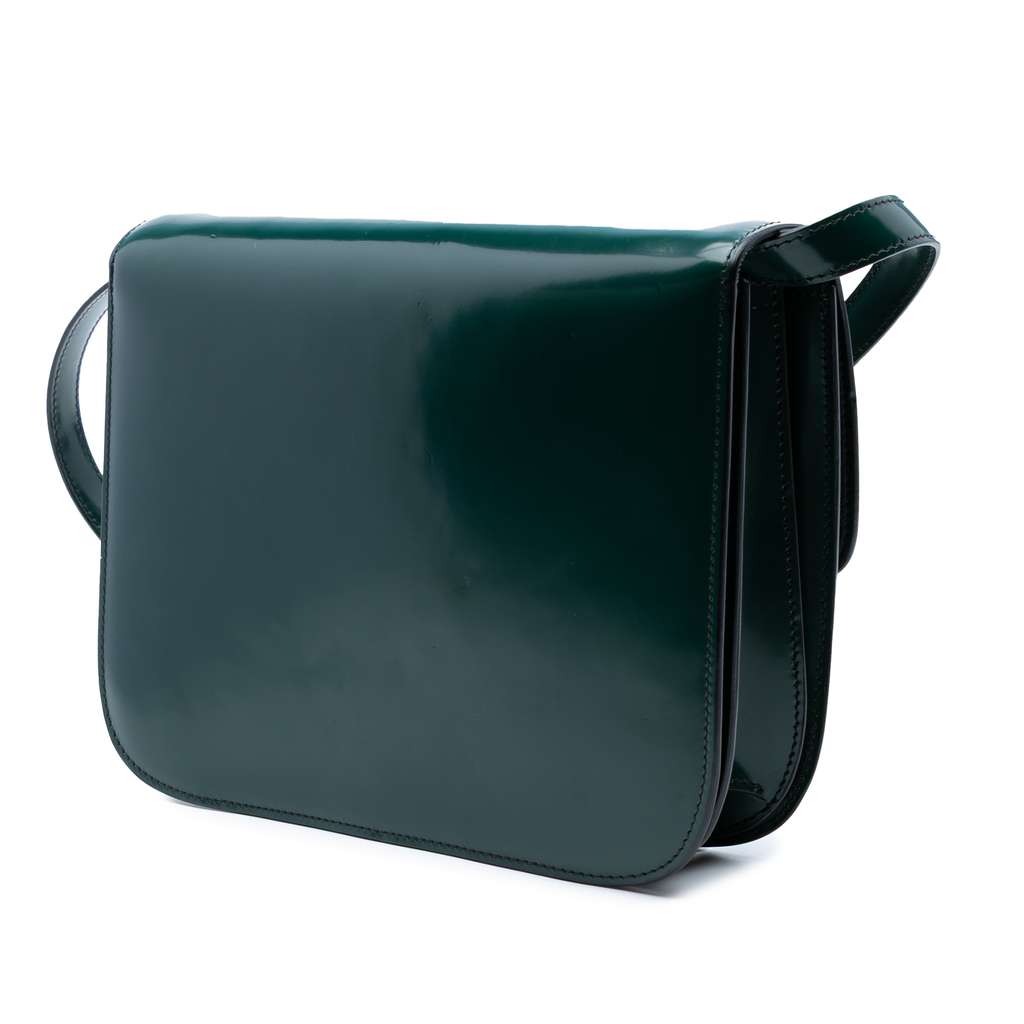 Celine Medium Patent Classic Box - Back view