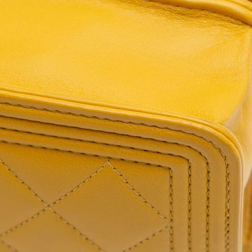 Chanel Quilted Lambskin Boy Wallet On Chain - Image 10