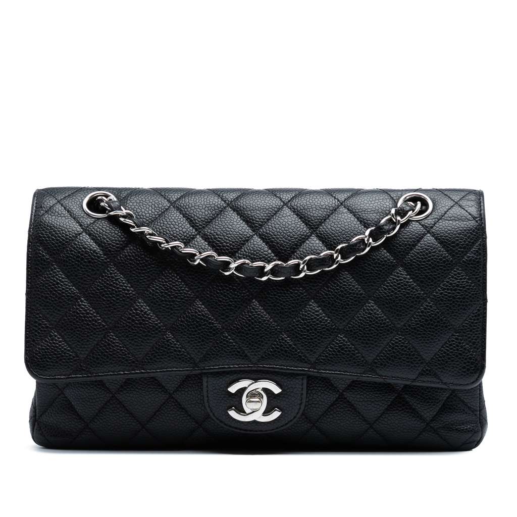 Chanel Medium Classic Caviar Double Flap