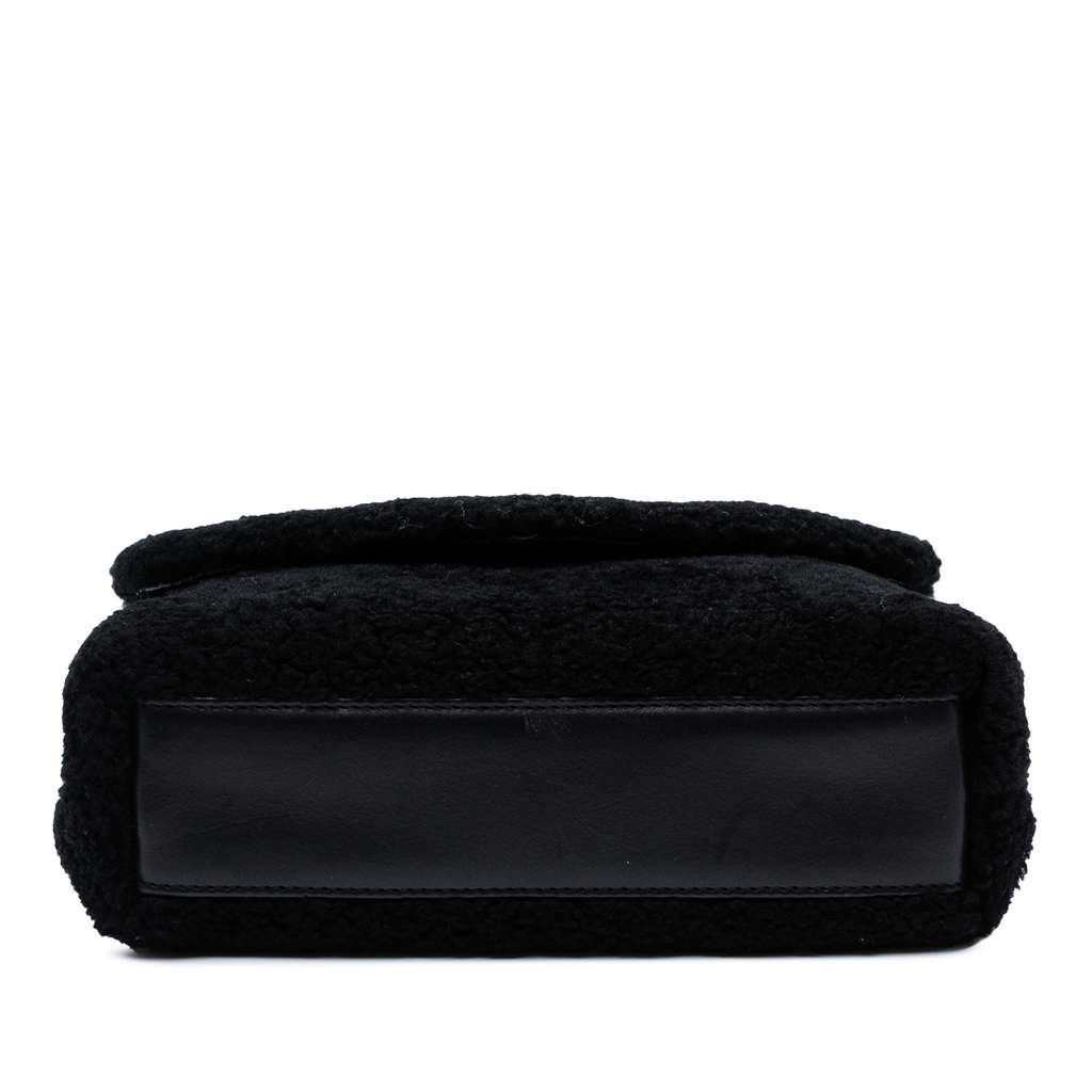 Saint Laurent Toy Shearling Loulou Crossbody - Image 6