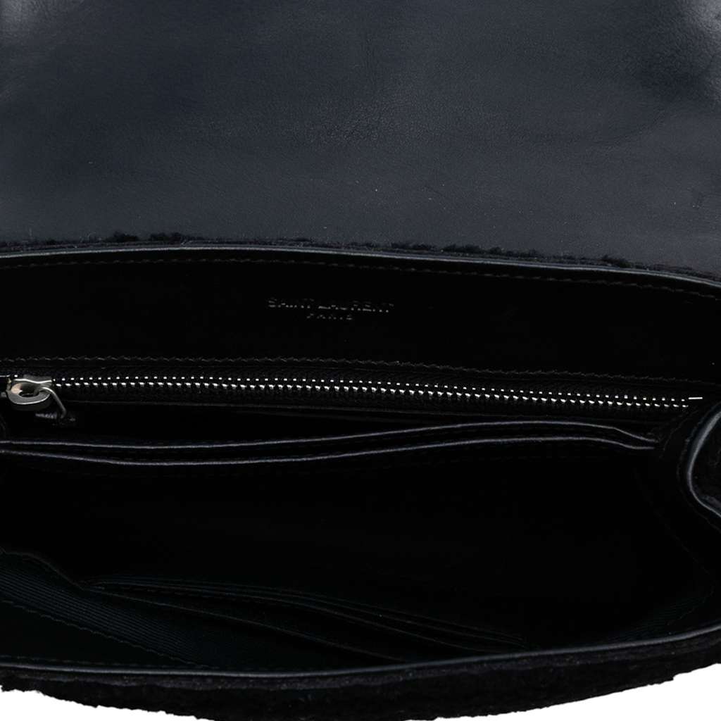 Saint Laurent Toy Shearling Loulou Crossbody - 4