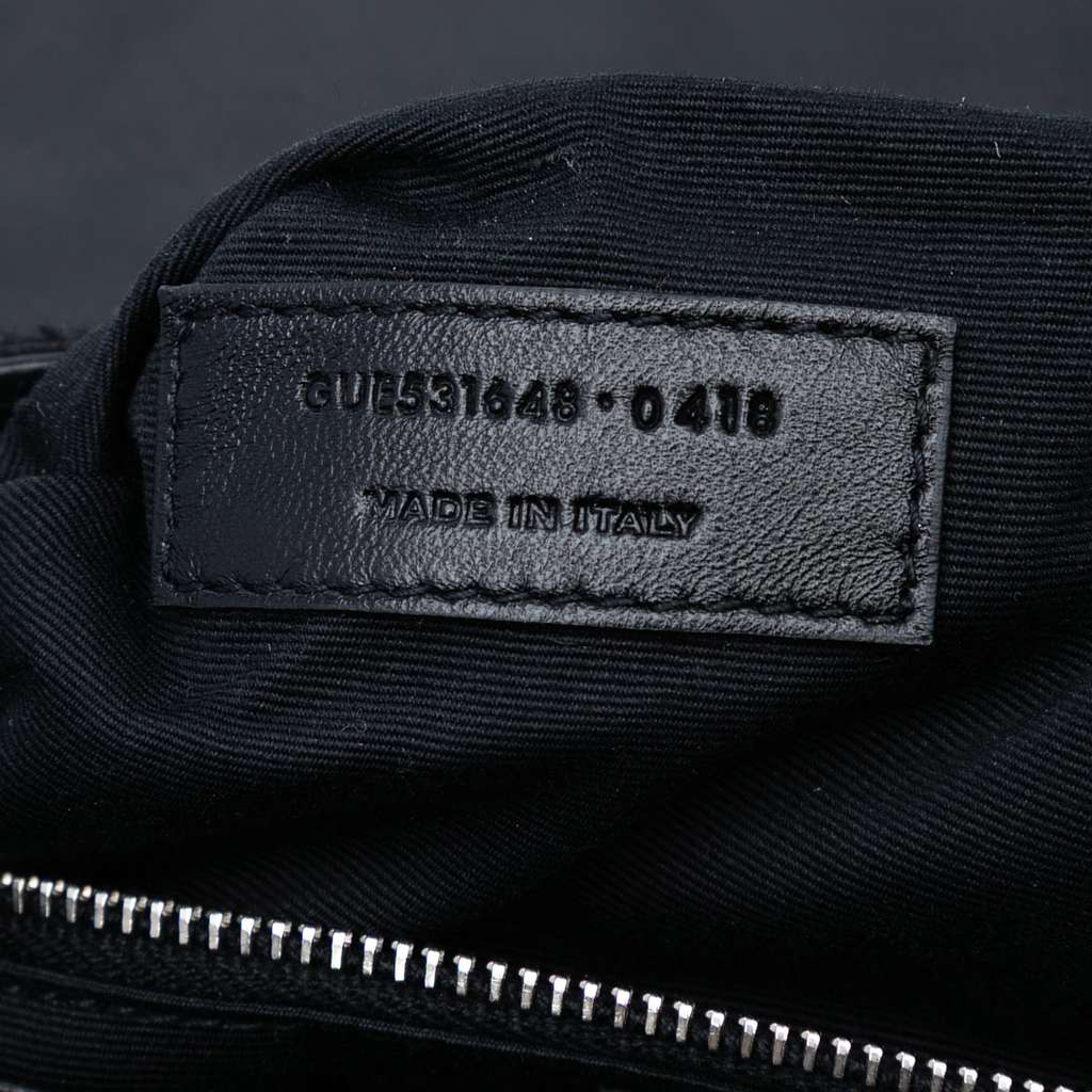 Saint Laurent Toy Shearling Loulou Crossbody - Side view