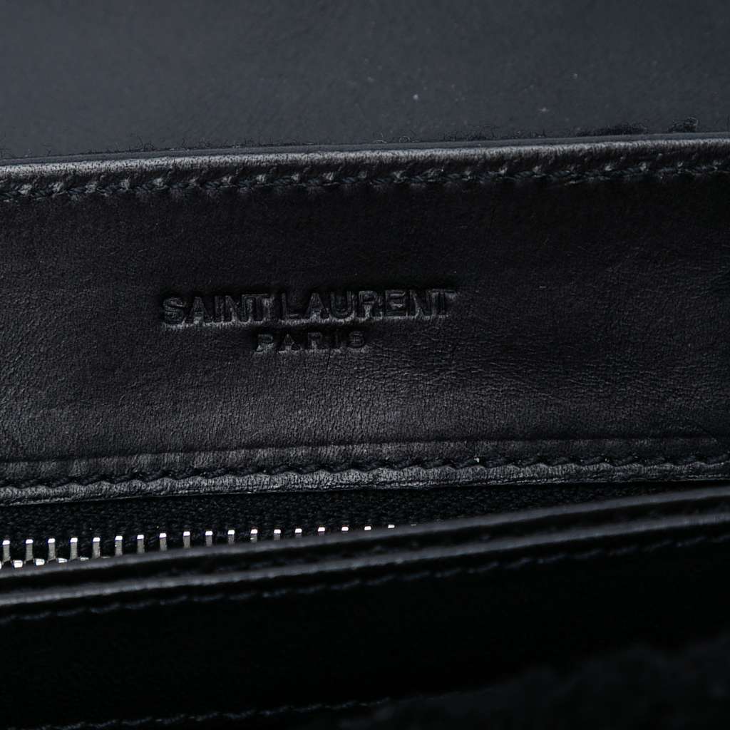 Saint Laurent Toy Shearling Loulou Crossbody - Detail 1