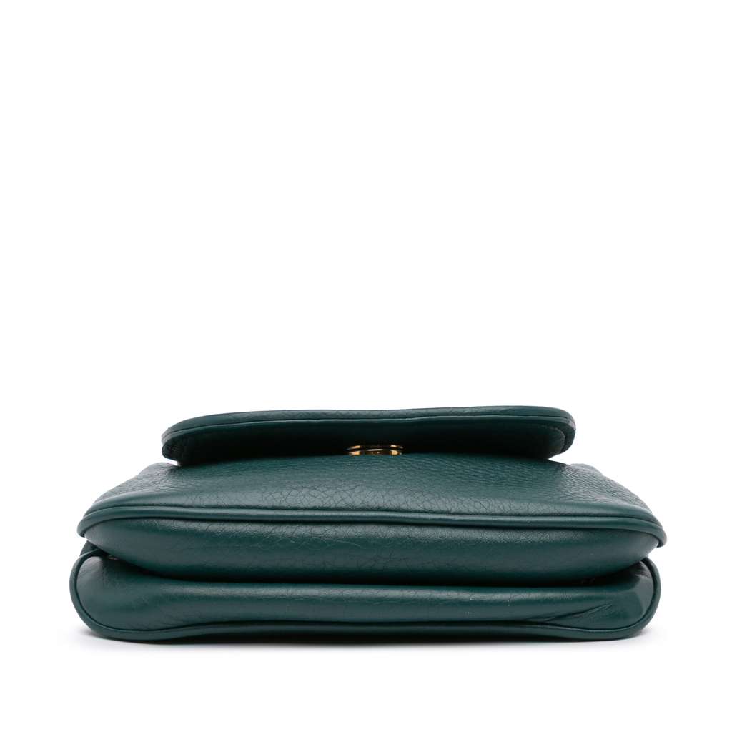 Gucci Small Leather 1973 Chain Crossbody - 3