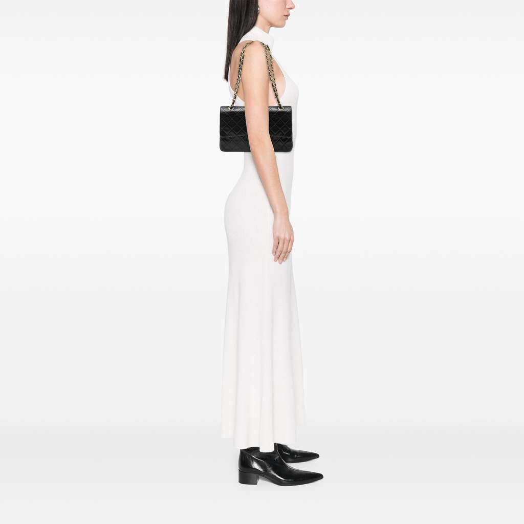 Chanel Medium Classic Lambskin Double Flap - Image 11