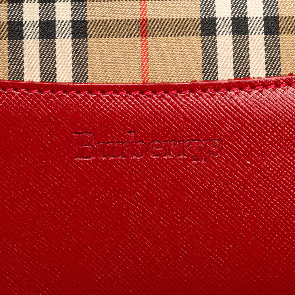 Burberry Haymarket Check Canvas Tote - Detail 1