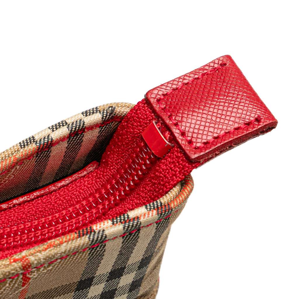 Burberry Haymarket Check Canvas Tote - Image 11